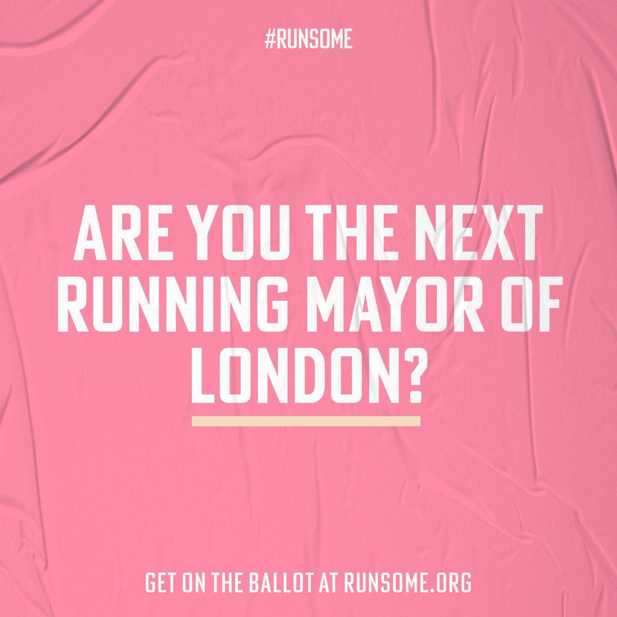 jalexzurita's tweet image. #RunSome by @doactivethings &amp;amp; @runnersworlduk are looking for the world’s first Running Mayors 🏃🗺️

Play your part and make #running accessible to everyone

Apply on runsome.org by end of Jan - what are you saying @LondonSport, @GreaterSport, @ActivePartners_