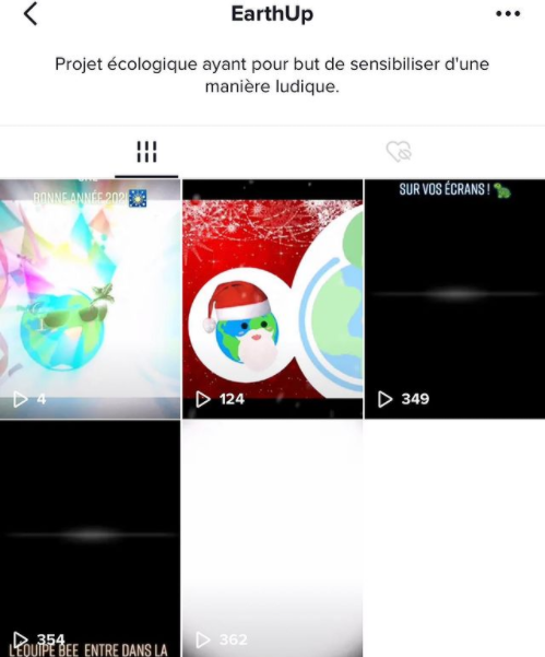 EarthUpFR's tweet photo. Nous en profitons pour vous présenter notre compte TikTok @Earthupfr sur lequel vous nous avez soutenu en masse dès nos premières publications : avec plus de 1000 vues en 10 jours seulement ! https://t.co/Mj01B7JpJv