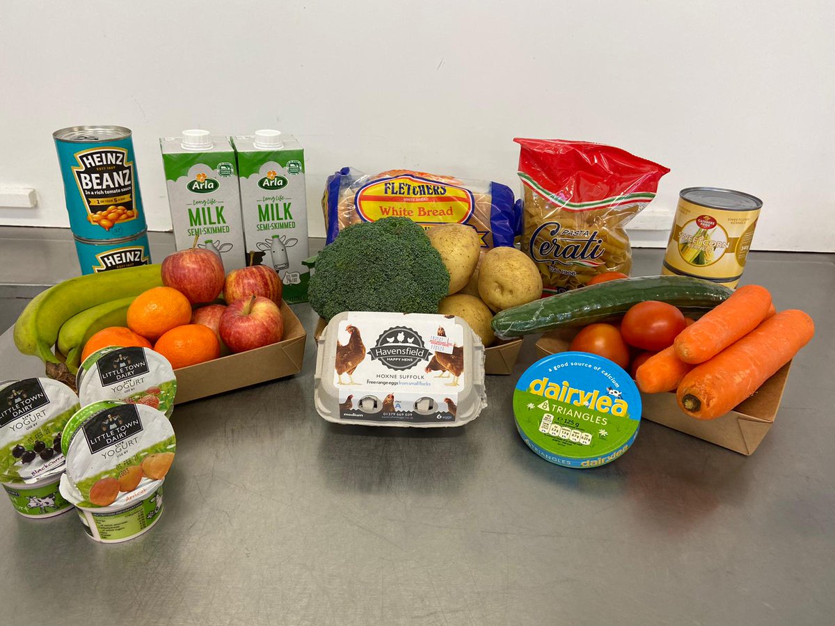 Vive_Vertas (@vive_vertas) on Twitter photo Proud of our #foodhampers for children eligible for #freeschoolmeals (for one child or two siblings). Locally sourced ingredients where possible such as
<a href="/havensfieldeggs/">Havensfield Eggs</a>
and reduced food miles too.
Thanks to colleagues in the #VertasFamily for assembling these in school. Proud of our #foodhampers for children eligible for #freeschoolmeals (for one child or two siblings). Locally sourced ingredients where possible such as
<a href="/havensfieldeggs/">Havensfield Eggs</a>
and reduced food miles too.
Thanks to colleagues in the #VertasFamily for assembling these in school.