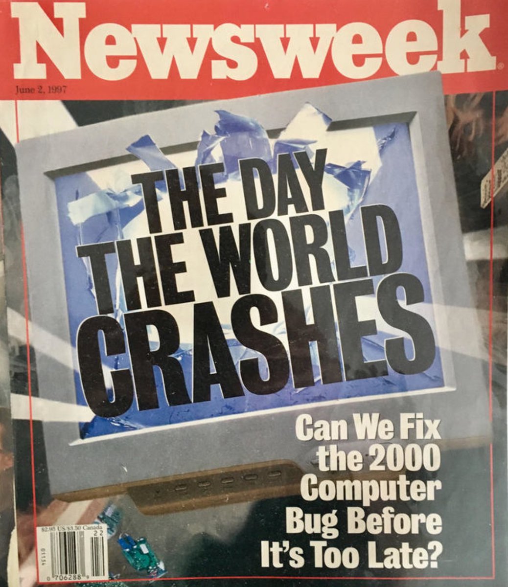 2000: As the new millenium was rung in, IT teams were on standby. After months of press speculations, the Y2K bug proved to be a bit of a non-event to the casual observer. This was probably more down to the dilliegence of IT teams over the previous years. https://en.wikipedia.org/wiki/Year_2000_problem