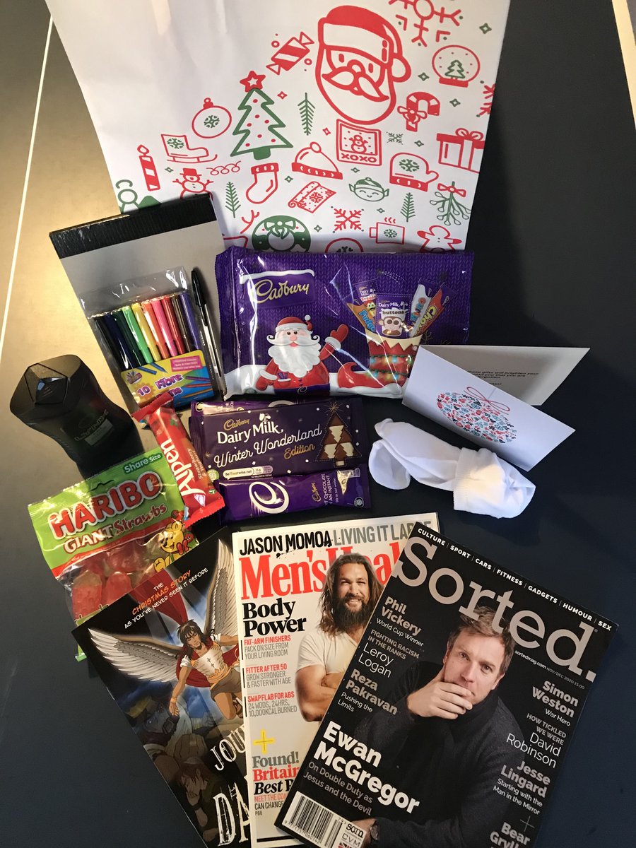 In2Out1's tweet photo. "Thank you for showing your support when it was most needed."

"[It was] nice to have something as I didn't get anything else."

"Thank you for all the thought you put into it."

Just some of the comments we received after In2Out distributed Christmas Gift Bags at HMYOI Wetherby. https://t.co/QL1unm3oid