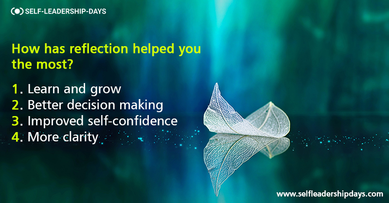 Reflection is a conscious exercise to know our past actions and thinking process to make adjustments going forward.
bit.ly/2KIUlze
.
.
.
@SelfLeadershipD 
@SelfLeadershipD 
@SelfLeadershipD 
.
.
.
#leadership #reflection #learning #growth #decisionmaking #clarity #focus