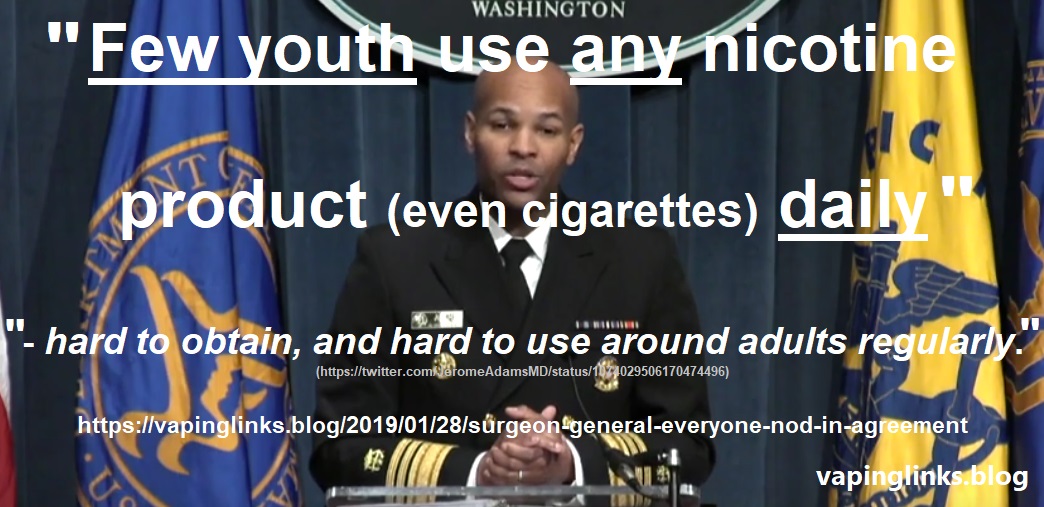 Vapingit's tweet photo. Where are all the new teen smokers @Surgeon_General  promised!!! https://t.co/bxWD1yJjiu