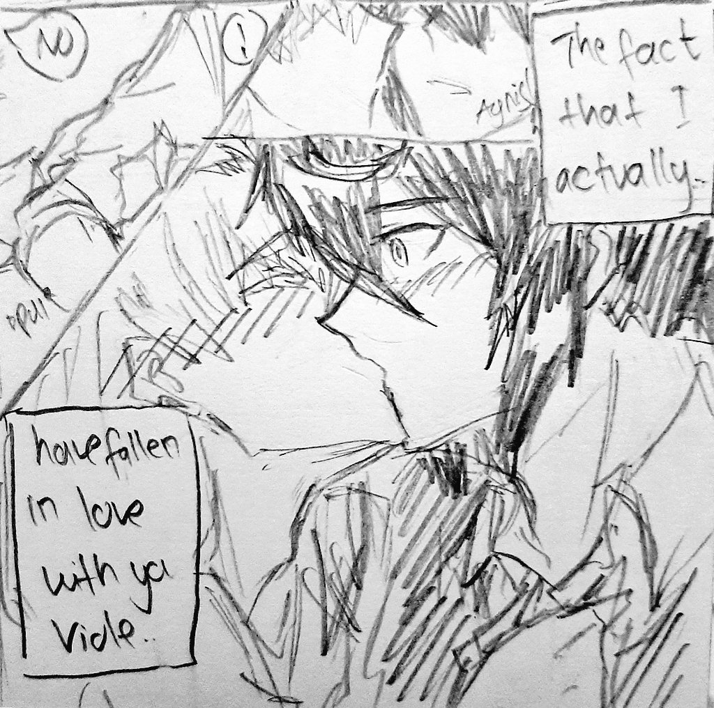 It happen so fast... Agnis mind is filled all about Viole, he doesn't want Viole to hate him... so he kissed him 