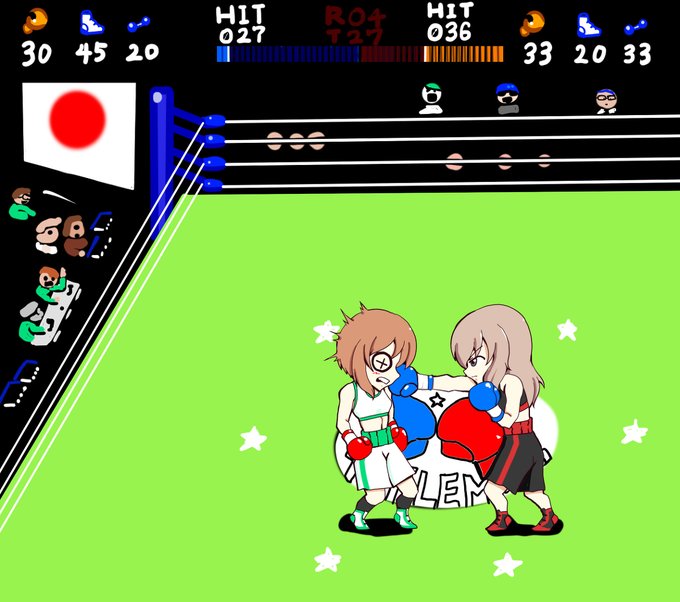 ファミリーボクシングのtwitterイラスト検索結果