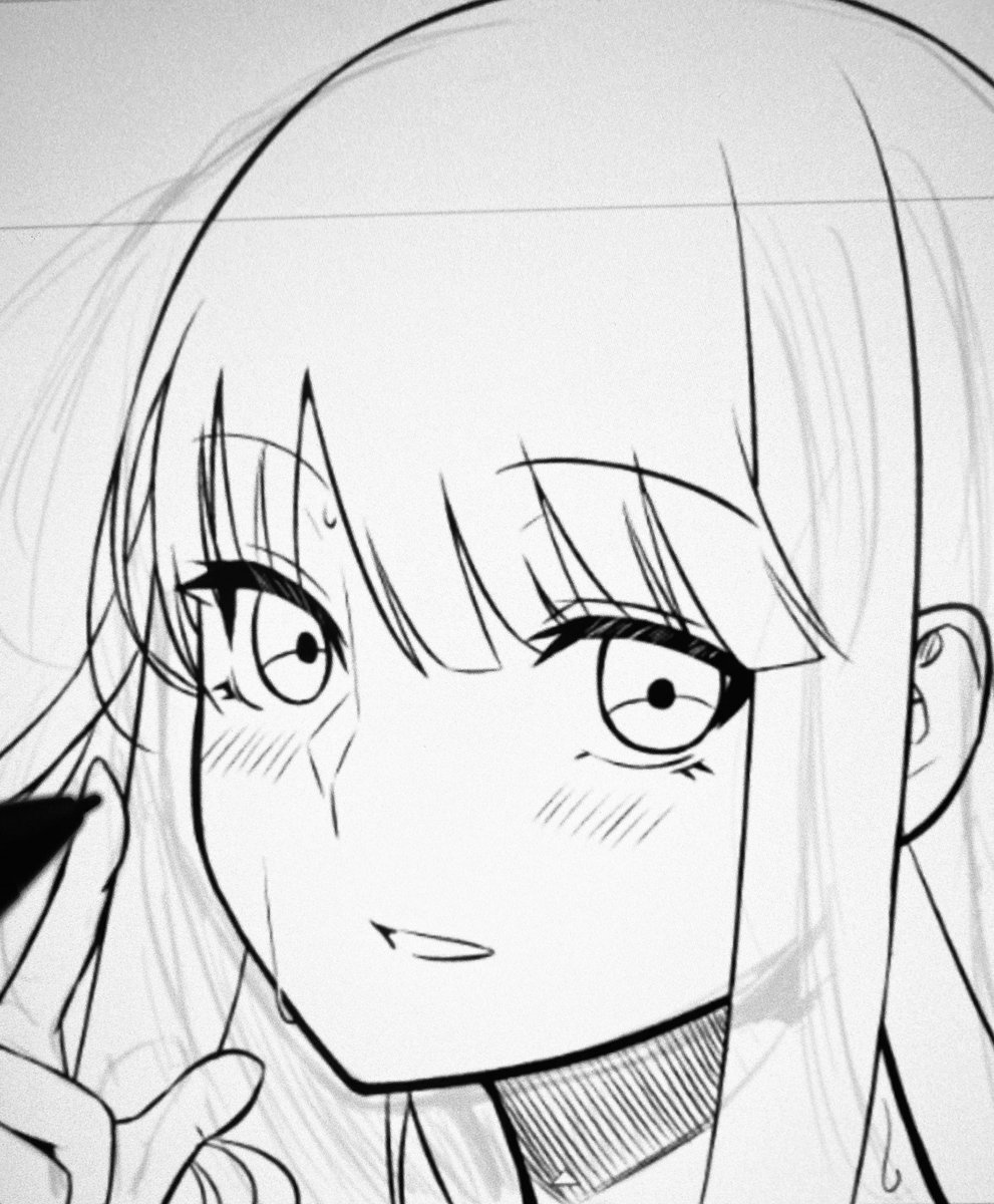 原稿描いてます! 