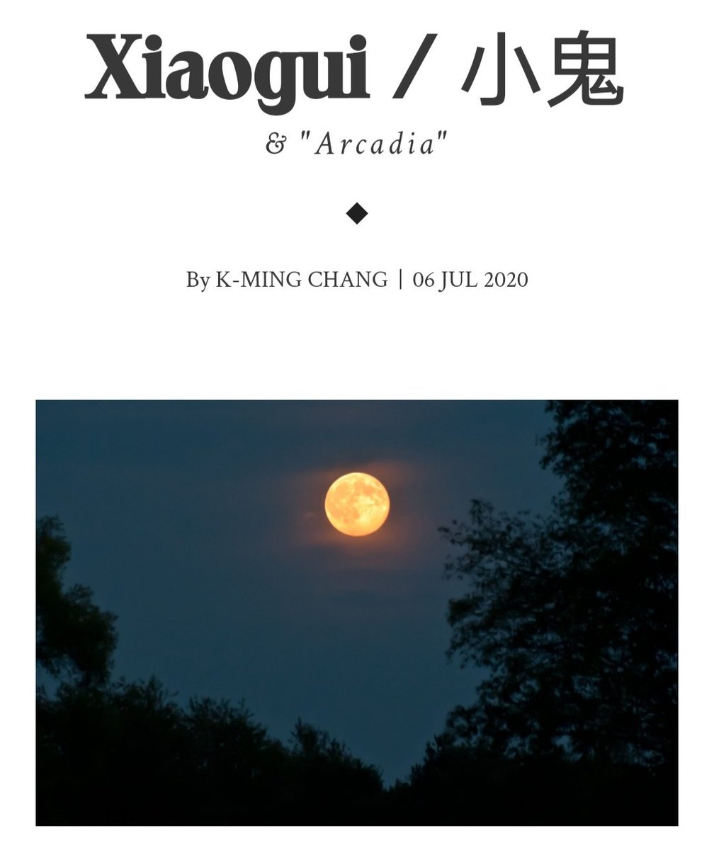 13. Xiaogui / 小鬼 & "Arcadia" by K-Ming Chang. Available online at https://theoffingmag.com/fiction/xiaogui-%e5%b0%8f%e9%ac%bc/