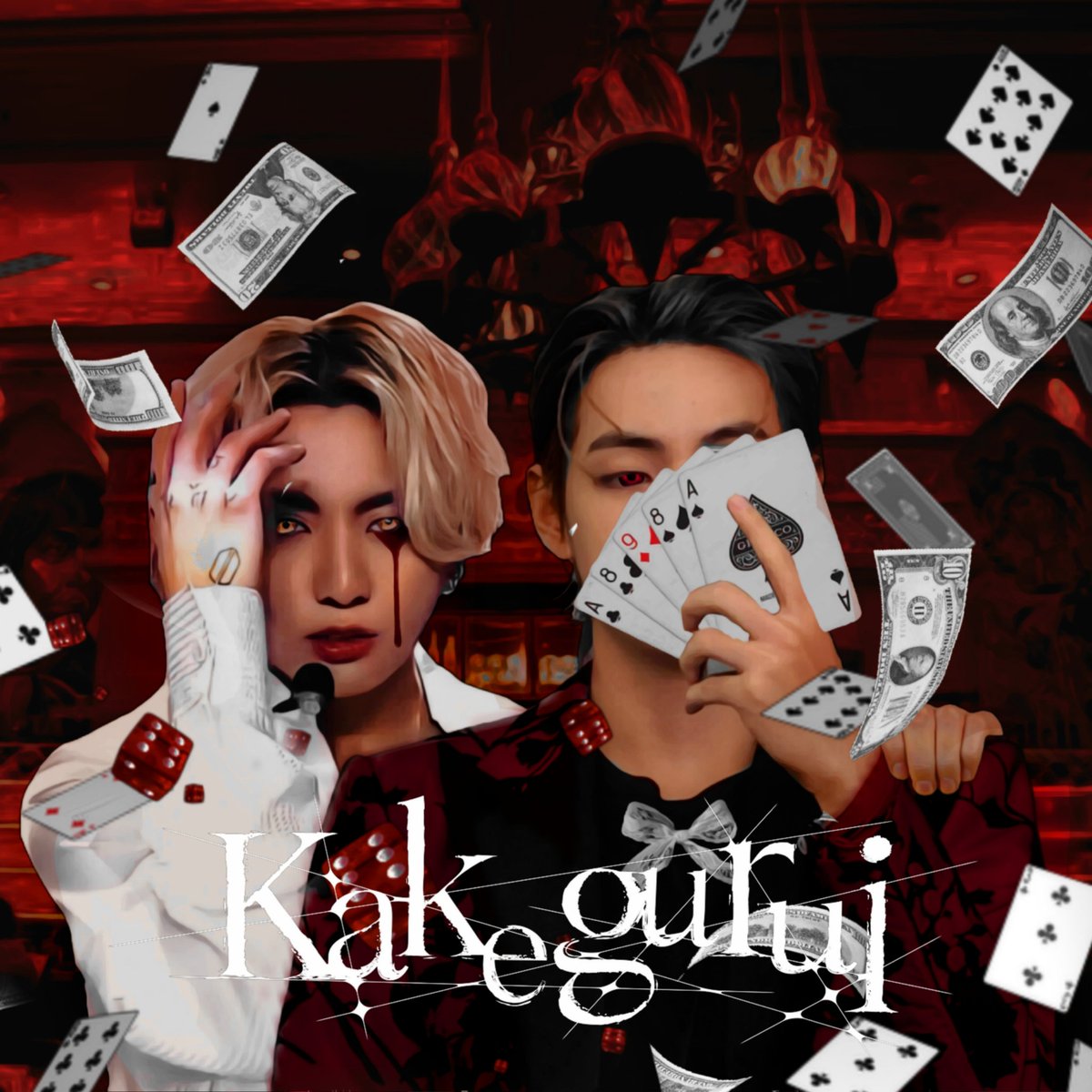 VMlNE95's tweet photo. @BTS_twt #BTS #TAEHYUNG #Jungkookfanart #taekook #taekookau #kakegurui #Anitwt 

Jungkook and Taehyung as Mary Saotome and Yumeko Jabami // where the fuck the Taekook subunit I ordered https://t.co/jHLY3Z0BOE