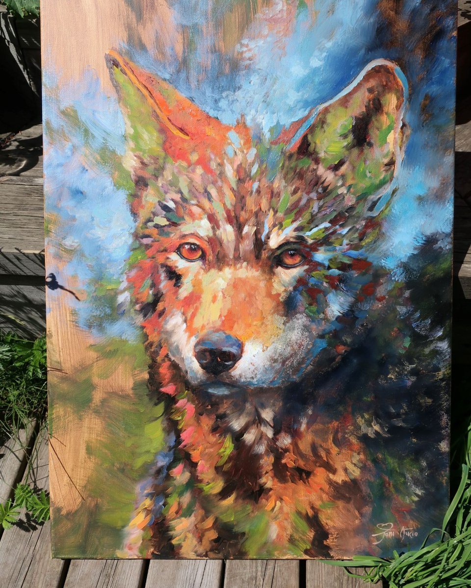 aikio_joni's tweet photo. Immersio. 50x70cm. Öljyt. 

Mitä mieltä? 

#fineart #aikio_art #joniaikio #spiritanimal #oilpainting https://t.co/CAdkkVMSTQ