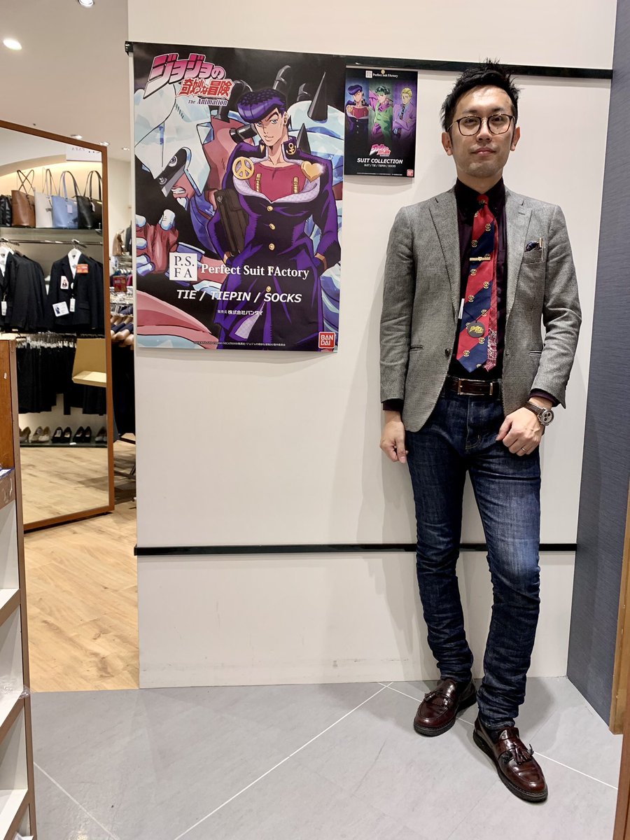 Ben Ps Fashion ジョジョコラボアイテム再登場 T Co Wm2gjgttnv こちらからpsfaオンラインショップで購入出来ます 大好評のジョジョコラボアイテムの新作です Psfa はるやま ジョジョの奇妙な冒険 東方仗助 岸辺露伴は動かない