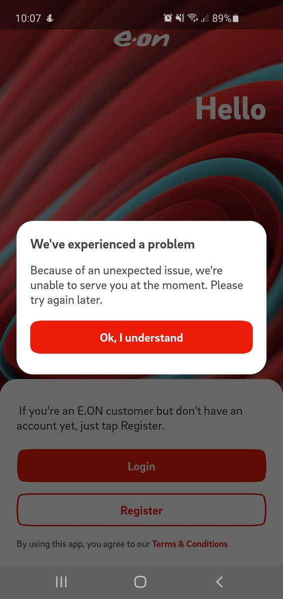 tescoValueName's tweet photo. @eonenergyuk how am I supposed to top up when all I get from the app is this https://t.co/h5LqmnBY5s
