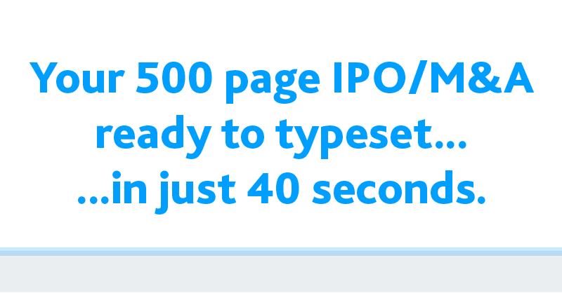 SqMFinancial's tweet photo. It’s true – using our publishing solutions does add an extra element to what is usually a time-critical and detailed process.
But the time-savings it brings easily justifies the additional 40 seconds needed.
https://t.co/yYF2zxFgjd
#publishing #mandatorycomms #FinancialComms https://t.co/NyFt8IxzHY