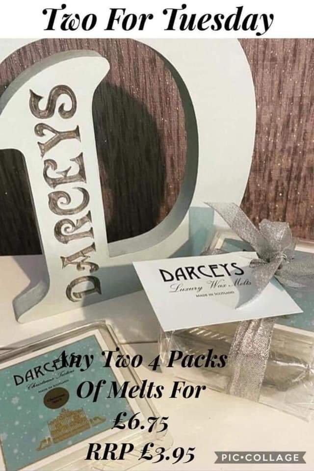 EnduringFragra1's tweet image. #twofortuesday #weekdayoffers #SmallBusiness #darceyscandles #htlmp