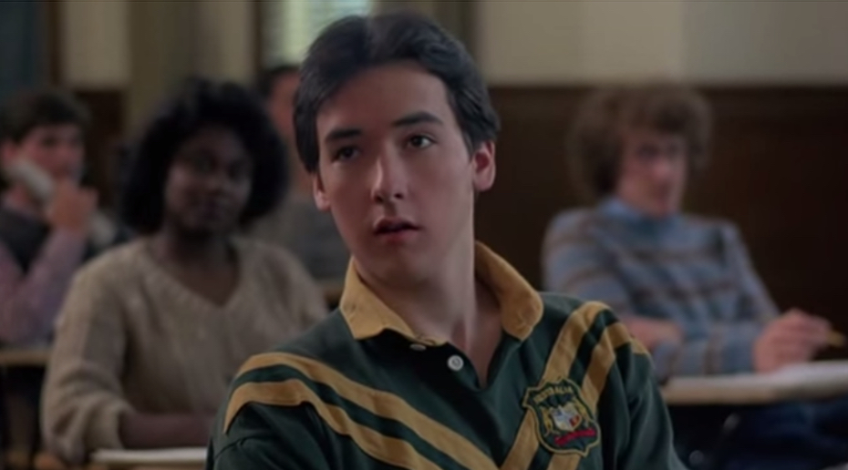 Speaking of Australia, remember when a VERY young John Cusack wore a Kangaroos jersey in 1985 teen comedy 'The Sure Thing'?