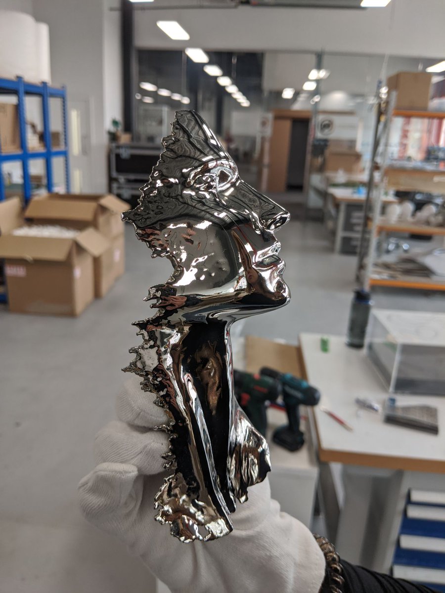 💡 Achieve the amazing with 3D prints. 💡

We produce affordable 3D solutions, which can be hand sprayed to add unique effects!

#3Dprint #3Dprinting #modelmaking #3dmodeling #metal3dprinting #metallic #finishing #spray #create #creative #sculpture #face #silver #shiny #art #3D