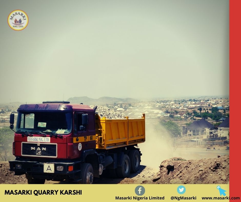 NgMasarki's tweet photo. A sneak peak at Masarki Quarry and Main Yard at Karshi FCT-Abuja...
#Quarry
#ConstructionCompany 
#Abuja https://t.co/79P4rvh0yg