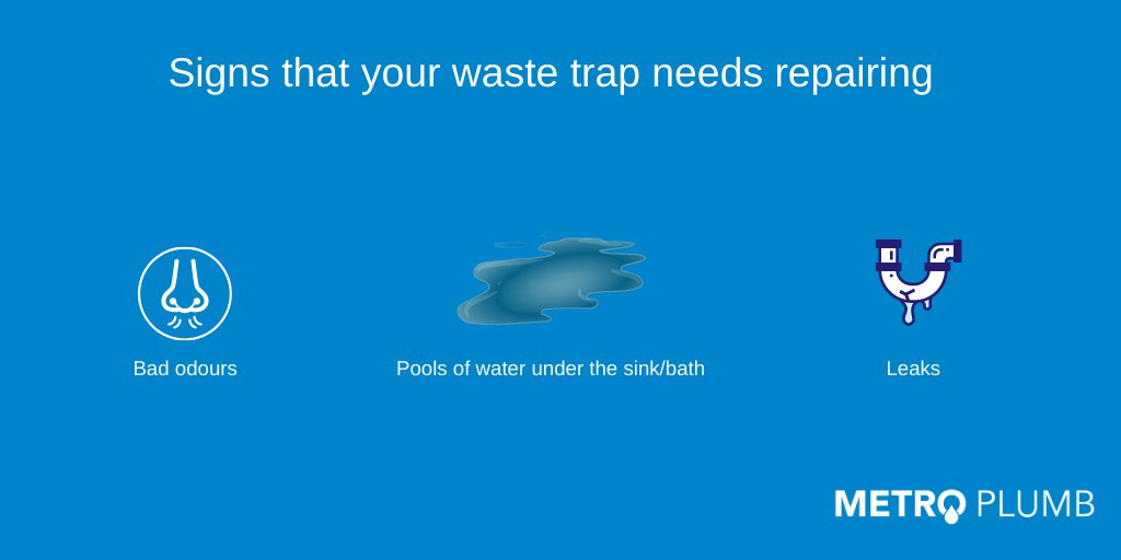 If you're having any of following issues, it could mean your #wastetrap is in need of repair. 

Our team of qualified and experienced #plumbers are on hand 24/7 365 to help you identify the problem and make any necessary repairs.

☎️ 0800 415 514
🖥️ metroplumb.co.uk/home-services/…