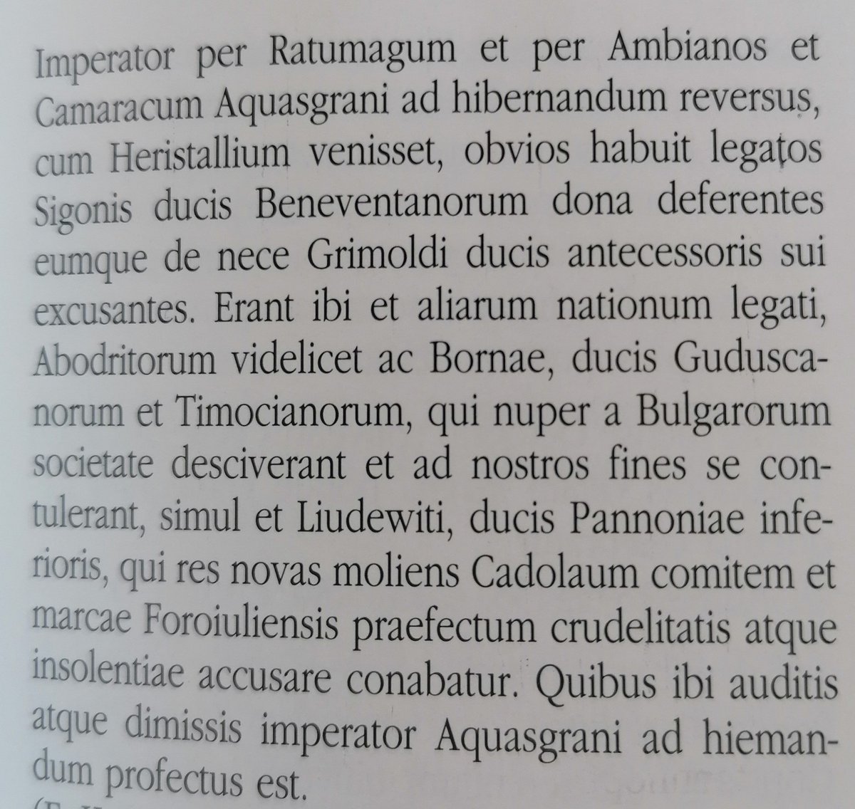 Annales Regni Francorum mention (for the year 818) the representatives of new Slavic political units established at the eastern & southeastern borders of the Frankish Empire, including the representatives of the Obodrites.2/