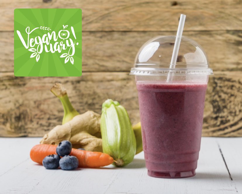 CrumbsFoodCo's tweet photo. Have you tried our veganuary menu yet? 🤔

All of our delicious smoothies are 100% vegan, perfect for those early mornings working from home!🍌🍏🍓🥦🍇

Head over to Deliveroo, Uber Eats or Just Eat🚘🚲

#veganuary #fullofflavour #smoothies #deliveroo #ubereats #justeat https://t.co/AvZ9ELDK3b