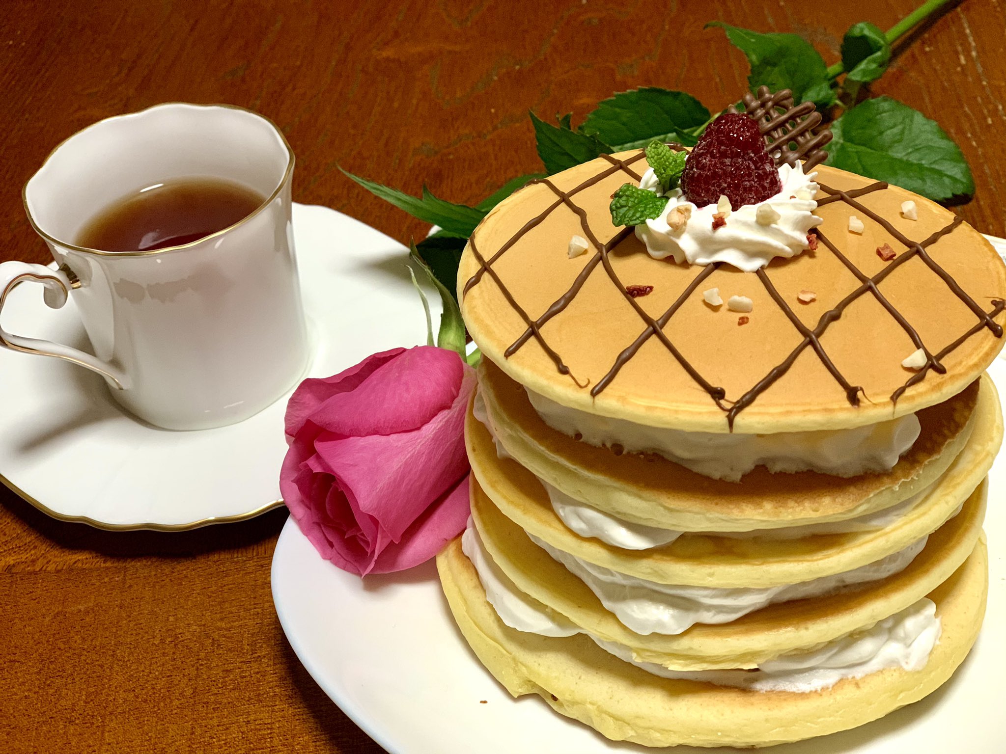 澪 在 Twitter 上 ふわふわパンケーキ ノエルのオリジナル料理 甘いクリームとボリュームたっぷりのパンケーキは お砂糖なしの紅茶でさっぱりしながら頂きましょう 原神 原神料理部 T Co 2lrqejedqy Twitter