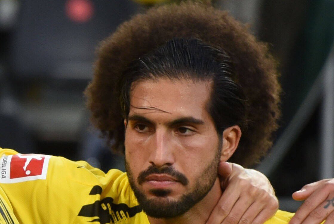 Happy birthday to the two footballers in this image: Axel Witsel (32) and Emre Can (27)    