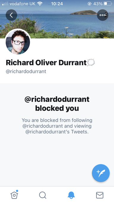 Jack Horny - @TraceyRees2 @margarance @richardodurrant @AliMFreeh Is he being really slimy and insulting me after he blocked me? https://t.co/1HyJCqT3Tz