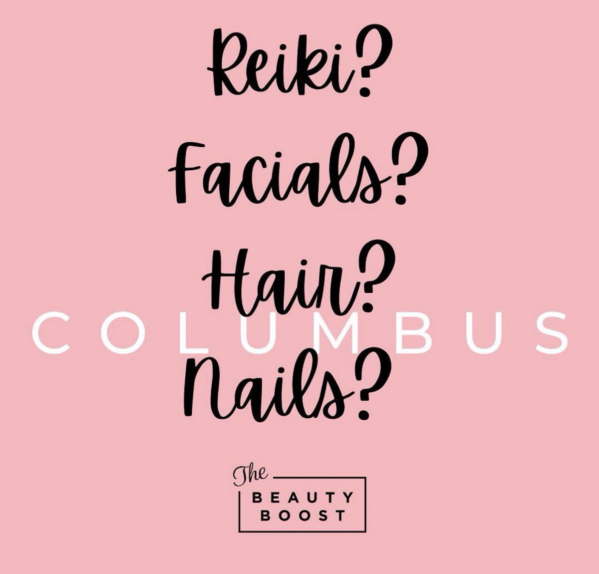 TheBeautyBoost's tweet photo. Calling all gals that do hair, nails, facials, etc....#columbusohio ✨ https://t.co/4yR8qqCokO