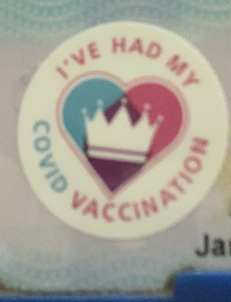 Just had Covid-19 vaccine.  By the end of the day most of the team will have received theirs. Brilliantly organised by the vaccine teams at Royal Derby and Pirelli stadium.  #partofhistory