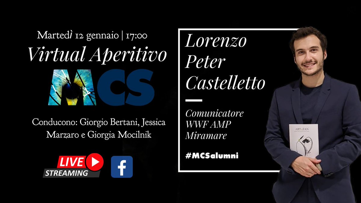 MCS_Sissa's tweet photo. Mancano solo poche ore al nostro appuntamento con Lorenzo Peter Castelletto!

Diplomato in Arti Visive, lavora con @AMPMIRAMARE e il suo obiettivo è unire scienza e arte. 
Ci vediamo alle 17:00 sulla pagina Facebokk per un aperitivo virtuale 👉https://t.co/MiZW4ghsiD https://t.co/fXkcl61Dbz