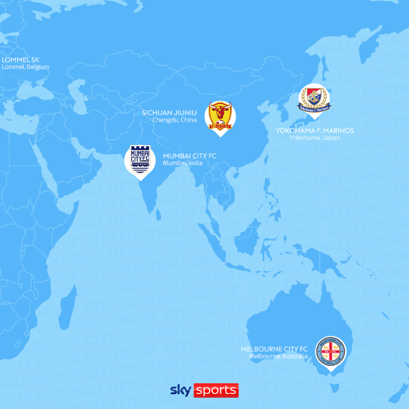 SkySportsNews's tweet photo. 🌎 Manchester City have added Club Bolivar to their portfolio of football clubs, becoming the tenth team added to the City Group