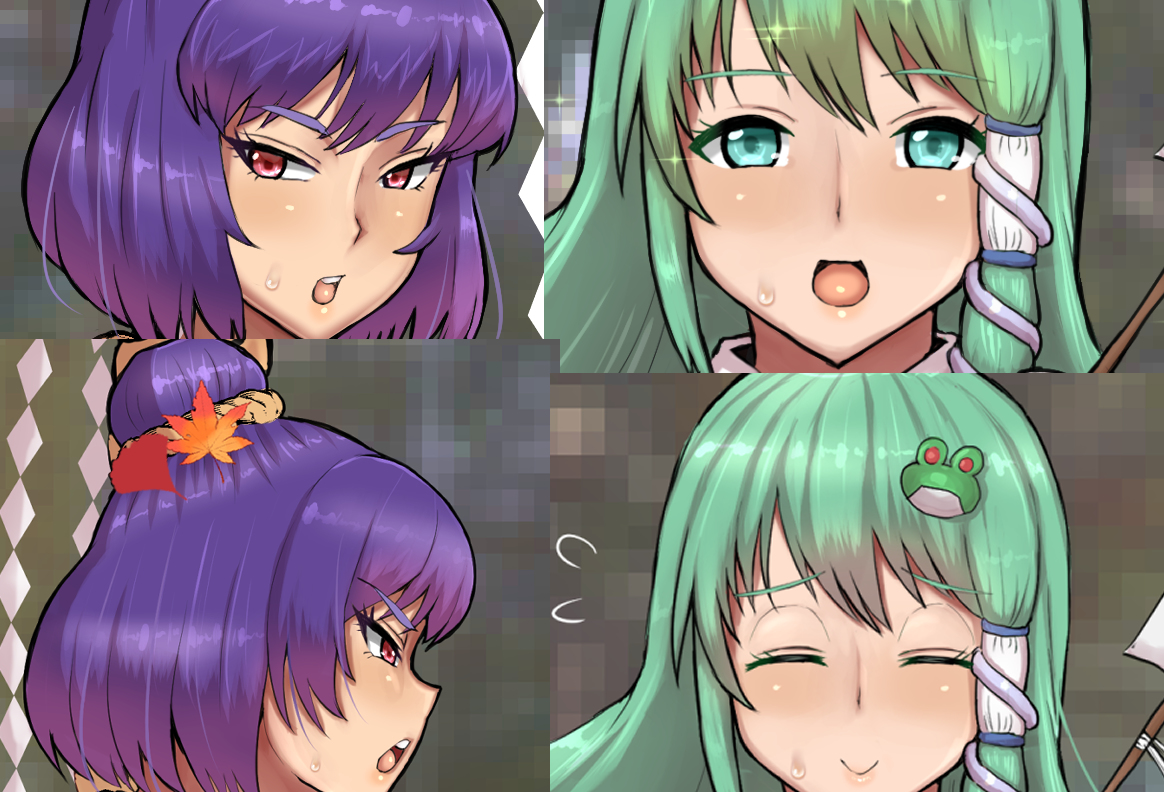 [R-18] むっちむち早苗 #むちむち #爆乳 #陰毛 #腋毛 #東風谷早苗 #八坂神奈子 https://t.co/UNxWzDc0rV 