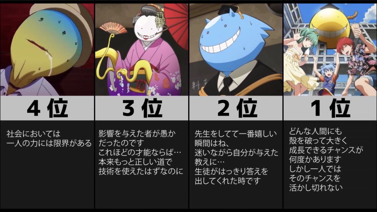 Shota F 結局暗殺教室の名言が1番心に響く 前に泳げば魚は美しく泳ぐのです 名前は人を造らない 人が歩いた足跡の中にそっと名前が残るだけ とか名言すぎるでしょ T Co Zgpwglh8 Twitter Shota F 結局暗殺教室の名言が1番心に響く 前に泳げば魚は美しく泳ぐのです 名前は人を造らない 人が歩いた足跡の中にそっと名前が残るだけ とか名言すぎるでしょ T Co Zgpwglh8 Twitter