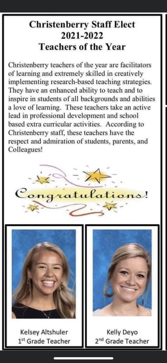Christenberry Elementary tweet media
