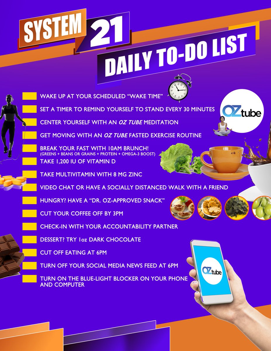 ScottShannonDJ's tweet photo. .@DrOz joins us at 7:45, and he wanted us to share his "System 21" wellness plan to kick off the new year! Some great info here to get back on track!
Listen to Dr. Oz on the big show with @Patty_Steele at https://t.co/Apledplg9L! #system21 https://t.co/dE9eL22KBM