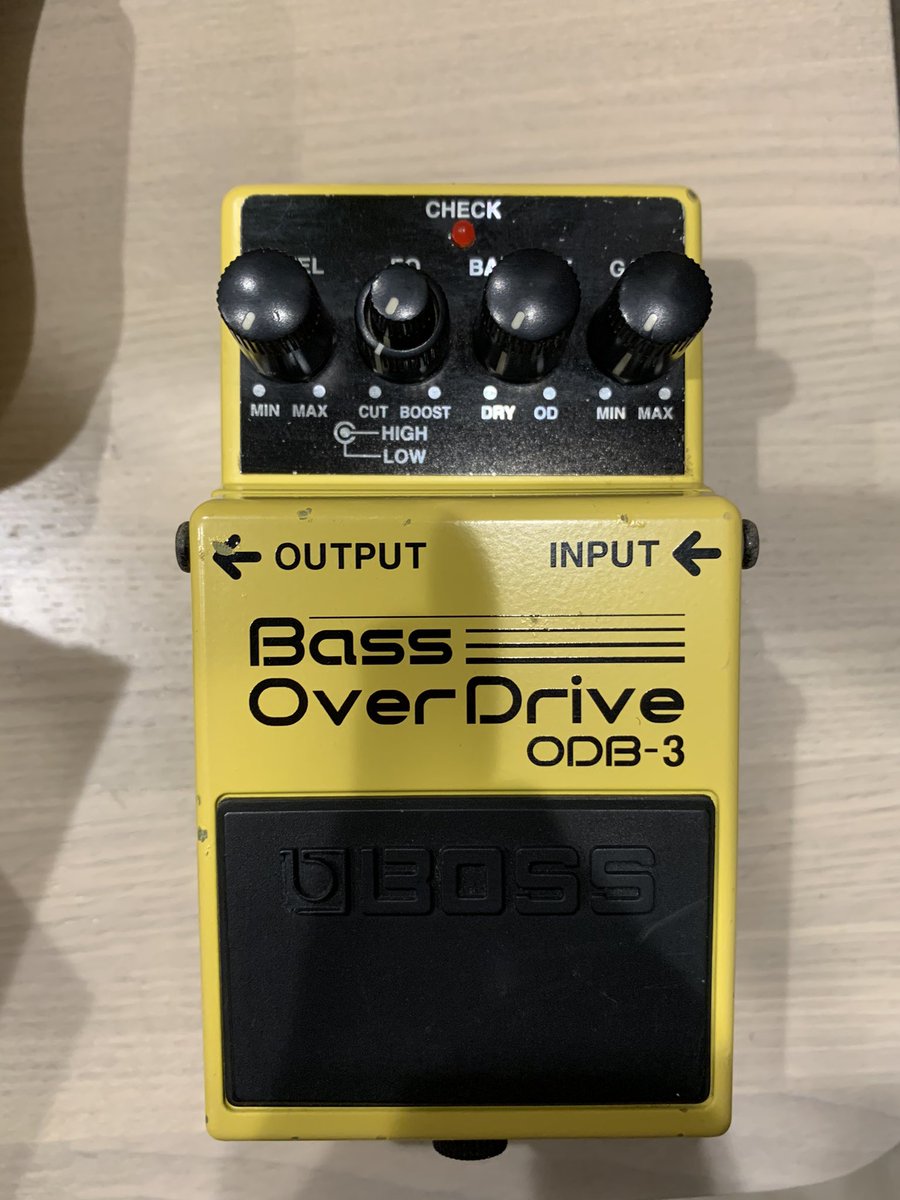 EnigmaticBump's tweet photo. Received my baby tonight! Bought this boss bass overdrive pedal 2nd hand! It was the only pedal I had back then in the days when I played bass and I kinda missed it 😁 
Best quality price!
#bass #overdrive #odb3 #ベース #boss #ボス #エフェクター #オーバードライブ https://t.co/lMGWeDXgLO