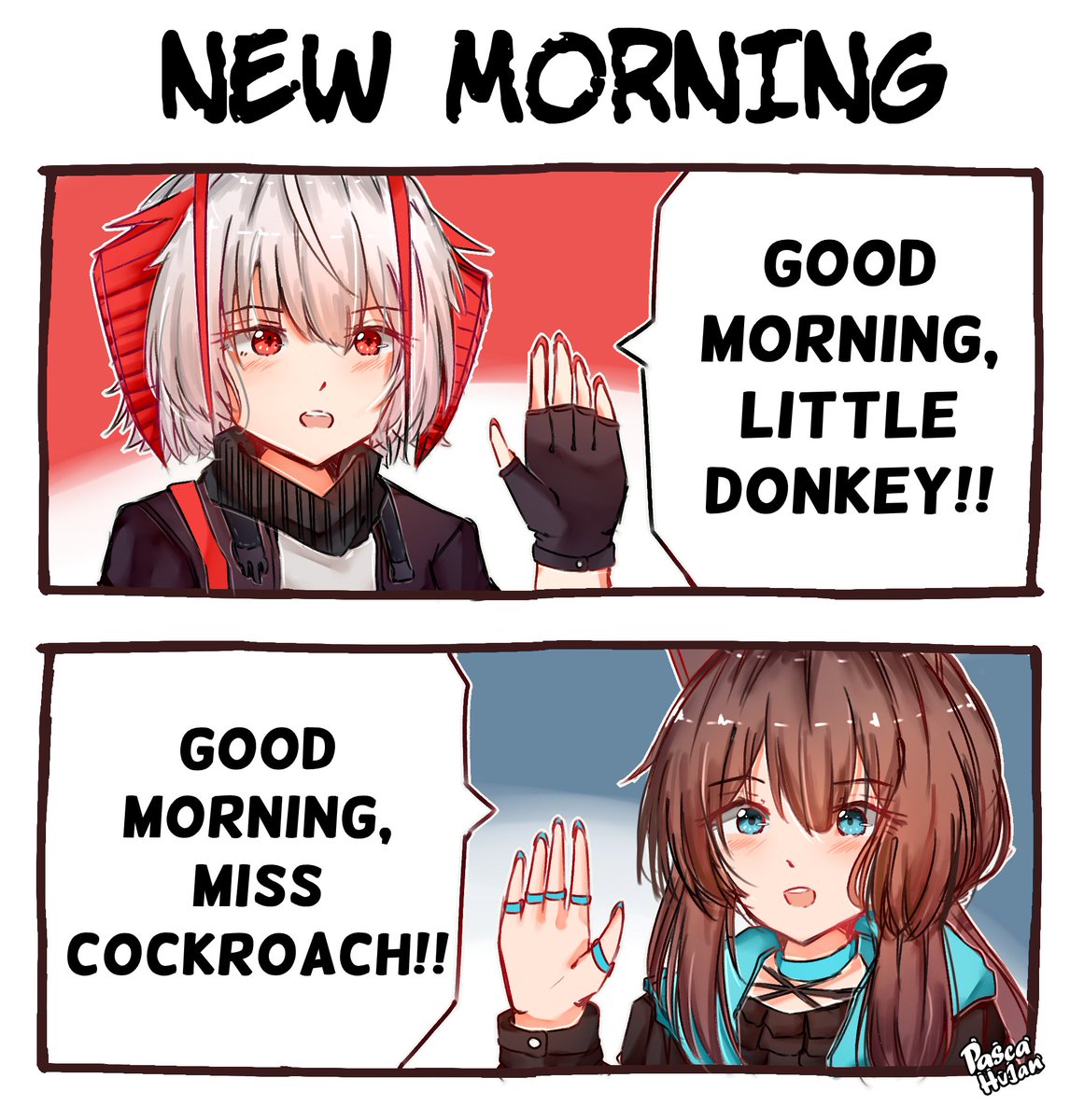 New Morning
---
#明日方舟 #アークナイツ #명일방주 #Arknights 
---
Morning in Rhodes Island won't be the same again since W came 