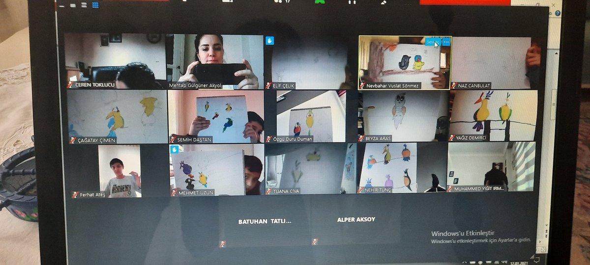 Tuzla Doğa Koleji Ortaokul 6.sinif öğrencilerimizle kuş cizimlerimizi yaptik🕊👏👏 <a href="/veyselgezicii/">veysel gezici</a> <a href="/DogaTuzla/">Tuzla Doğa Ortaokulu</a> <a href="/Davutenol10/">Davut Şenol</a>