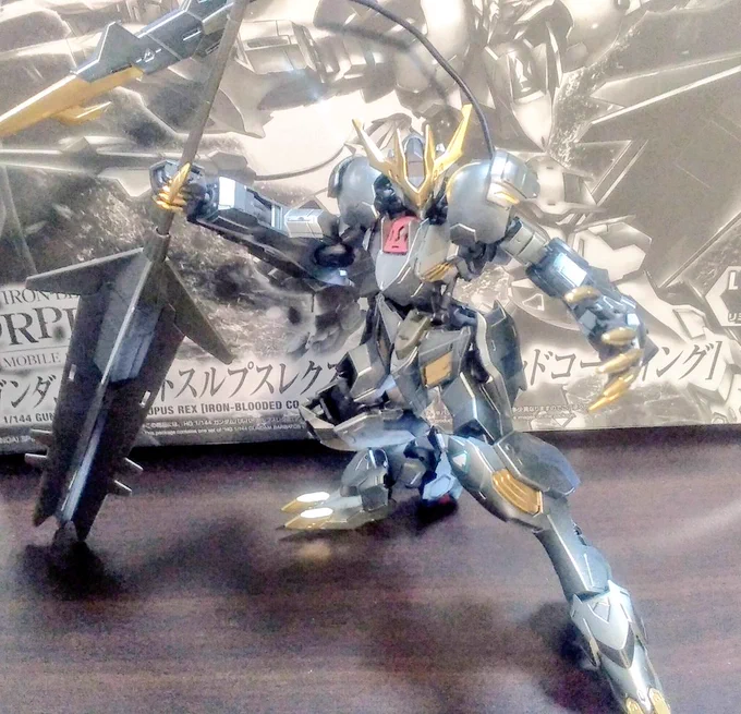 ネーム流れできたけんレクスも作ったー!!かっちょいいー!!! 