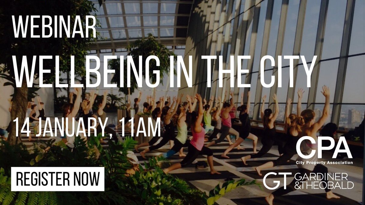 CPA_London's tweet photo. Join us Thurs at 11am for a discussion about the role of health &amp; wellbeing for places &amp; spaces in the City of London. #CPANextGen Vice Chair @AGBeale (@LandsecGroup) will be joined by panellists from @gt_llp, @whiteredarc, @hbreavisUK &amp; @TheCentricLab > https://t.co/kbPnYNzuZO https://t.co/HD90VQxmeB