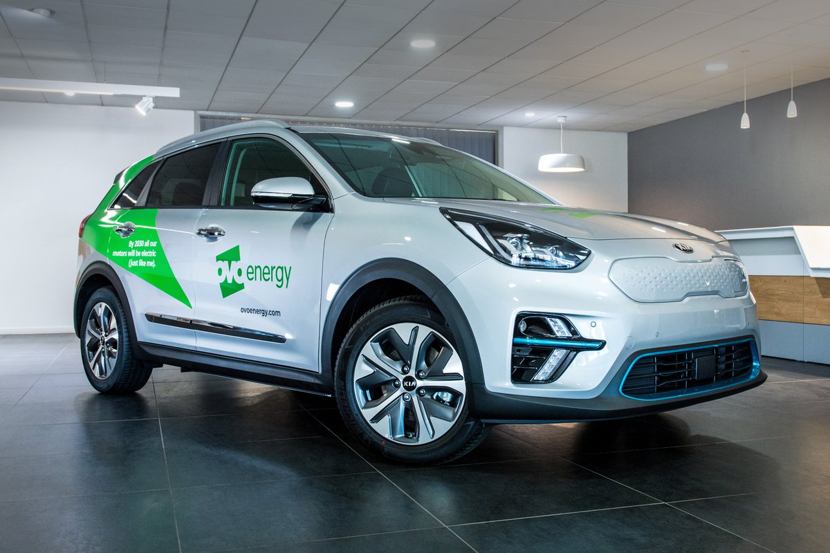 Kia have been chosen by @OVOEnergy to supply 40 of its Field Force team with the all-electric Kia e-Niro, capable of 282 miles on a single charge. OVO Energy are closely aligned with Kia and their green targets, making the e-Niro a flawless choice! 🌍 https://t.co/ASbKY9HOO6