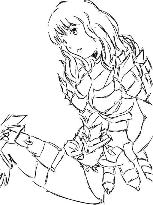 ジンオウ装備のtwitterイラスト検索結果