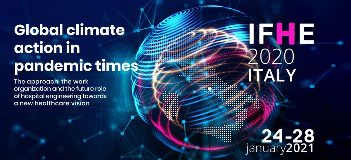 Vandaag nog GRATIS REGISTRATIE IFHE congress - ifhe2020.com  
Het 26e congres van de International Federation of Healthcare Engineering - IFHE 2020 vindt nu online plaats van 24 tot 28 januari 2021. Met het thema:  "Wereldwijde klimaatactie in tijden van pandemie"