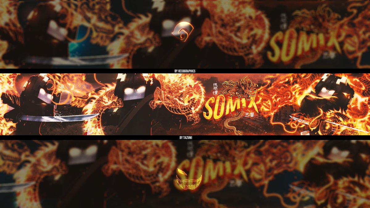 New banner for <a href="/Somix42/">somix</a> 

dual with: @DznTazumi ♥️

c4d: me (klex)
ps: tazumi

like &amp; retweet?
ops?