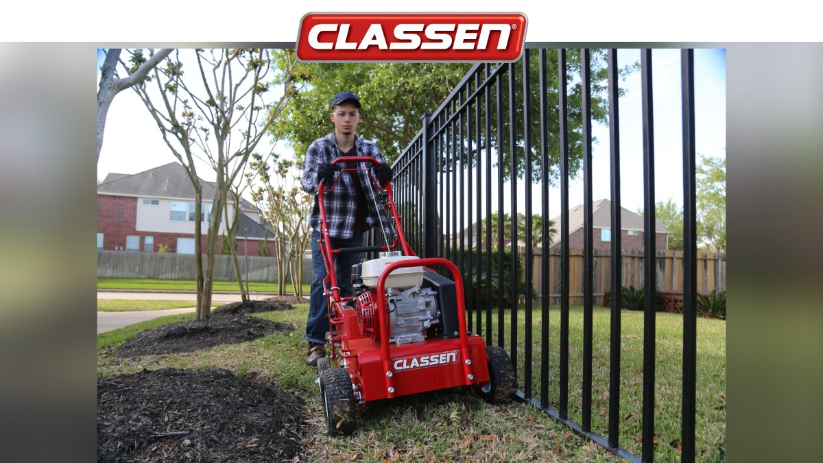 Thank spring lawn aeration. Aerate in tight spaces easily with the Classen Steerable Compact Aerator. Loads on the truck or in back of an SUV. For landscapers and homeowers. #healthylawns #makethegrassgrow #rentclassen  #classenturfcare classenturfcare.com/product/compac…
