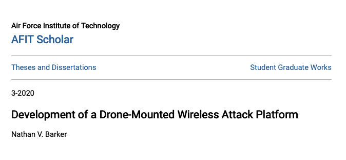In the absence of geofencing, local laws may act as a deterrent to operating drones near sensitive installations. Moreover, WiFi range limitations (50 meters) may also pose a barrier to attacks, however an AFIT study suggests that this could be overcome: https://scholar.afit.edu/cgi/viewcontent.cgi?article=4225&context=etd