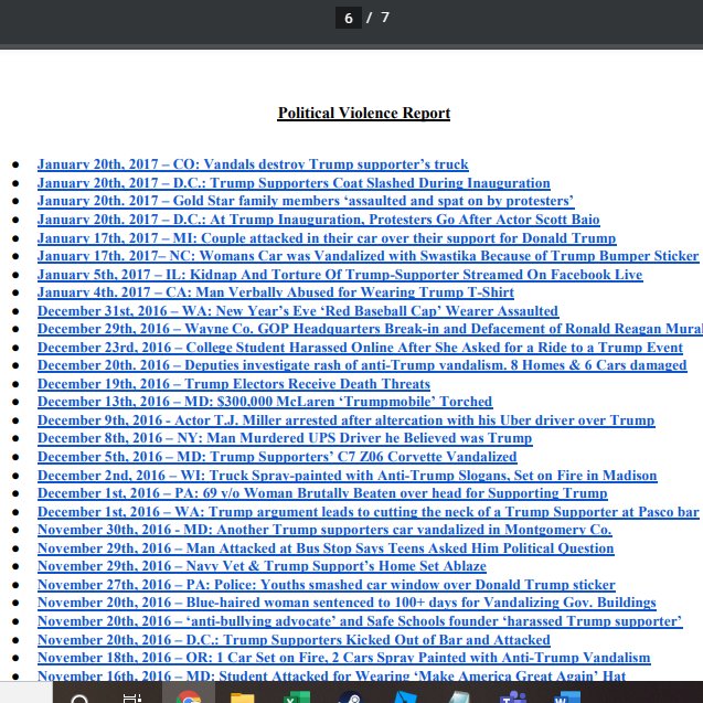 19/ If you want to blame Trump, or ‘Neo-nazis’ or whatever, fine. Many will stay in denial, so they can ignore what their side has been pushing for 4 years: that Violence is justified if the other side is 'bad enough'.Trump and Cops are 'bad enough'. https://docs.house.gov/meetings/JU/JU00/20190409/109266/HHRG-116-JU00-20190409-SD008.pdf