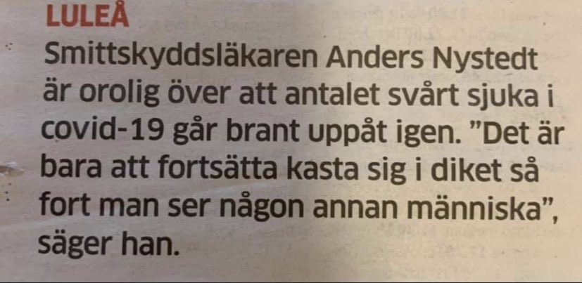 Äntligen ett råd som är tydligt och enkelt att följa.