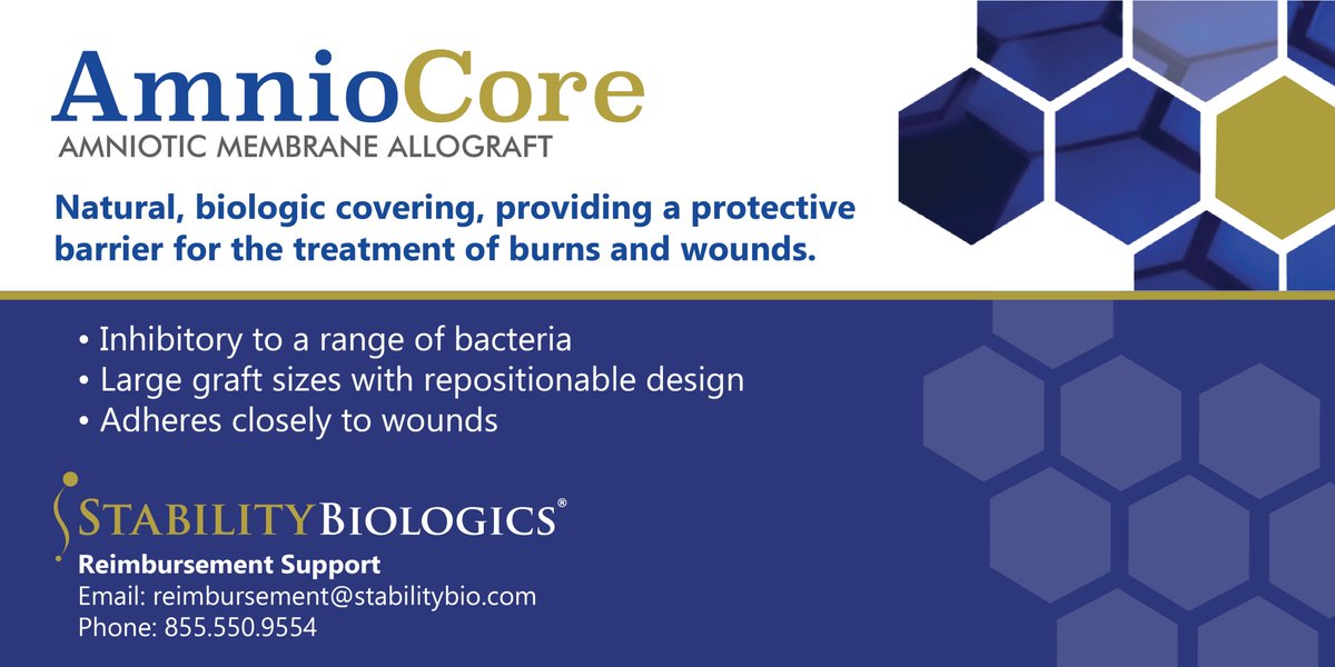 StabilityBio's tweet photo. Contact @StabilityBio for more information on our AmnioCore Product Line!! The HCPCS Q-code for AmnioCore is listed as Q4227. #StabilityBiologics #StabilityBio #AmnioCore https://t.co/hVHLbE9iB9 https://t.co/SZIEhFvQ9a