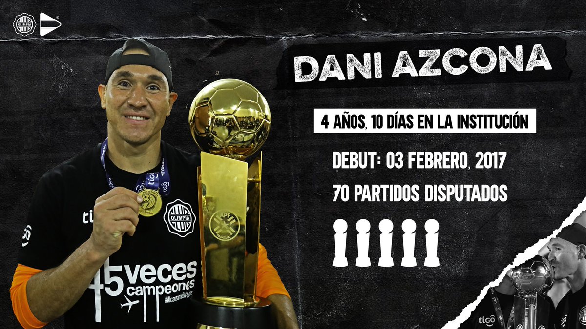 OlimpiaMedia's tweet image. G R A C I A S.

Luego de 4 años y 5 títulos, oficialmente Daniel Azcona cerró su ciclo con el Club Olimpia.

¡Que sea con éxitos, Dani querido! 🧤🖤

🌟🌟🌟🌟🌟

#NuestroClubNuestraEsencia
