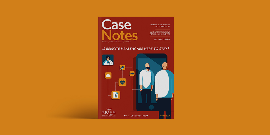 New cover #illustration for the Winter edition of @RBHHPrivateCare Case Notes #magazine - Is #Remote #Healthcare Here To Stay?

#medical #conceptualillustration #Editorial